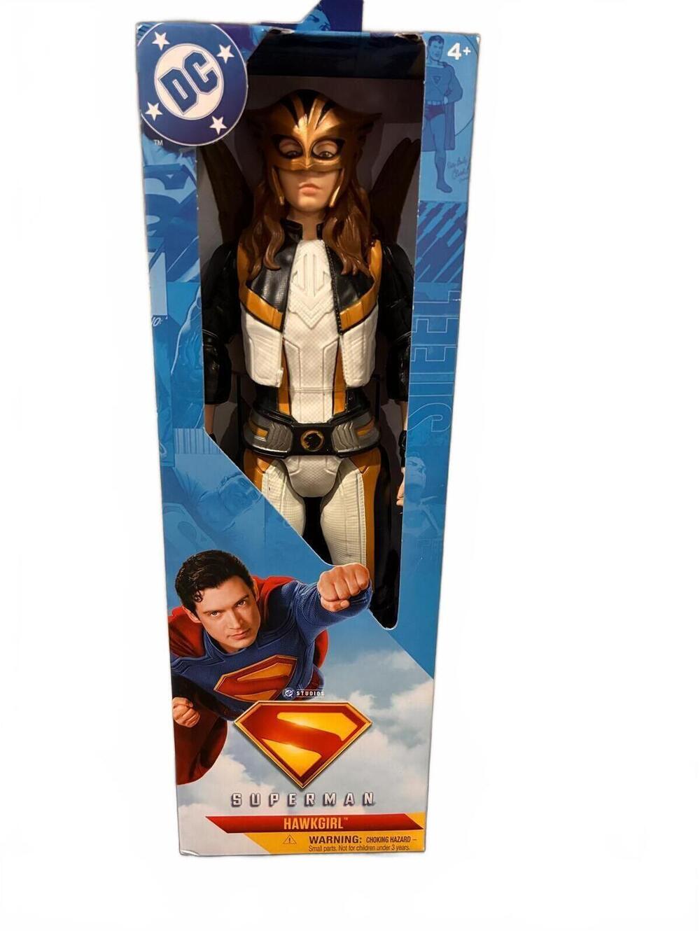 DC Comics Superman Hawkgirl 12-Inch Action Figure Doll in Box